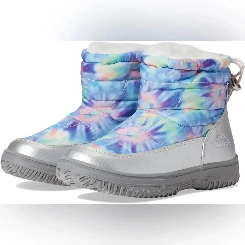 NIB Tundra Bethel Rainbow Little Kid Snow Boots size 2